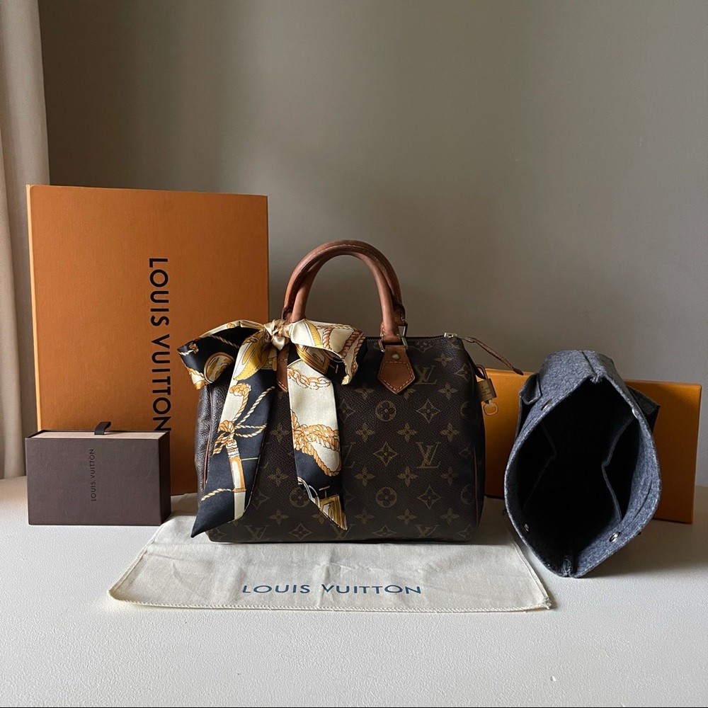 Louis Vuitton - Speedy Monogram Lock Key Dust Bag